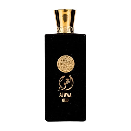 AJWAA OUD BLACK Eau De Perfume | Long Lasting Fragrance Perfum | Eau De Perfum | for Men & Women | 100 ml